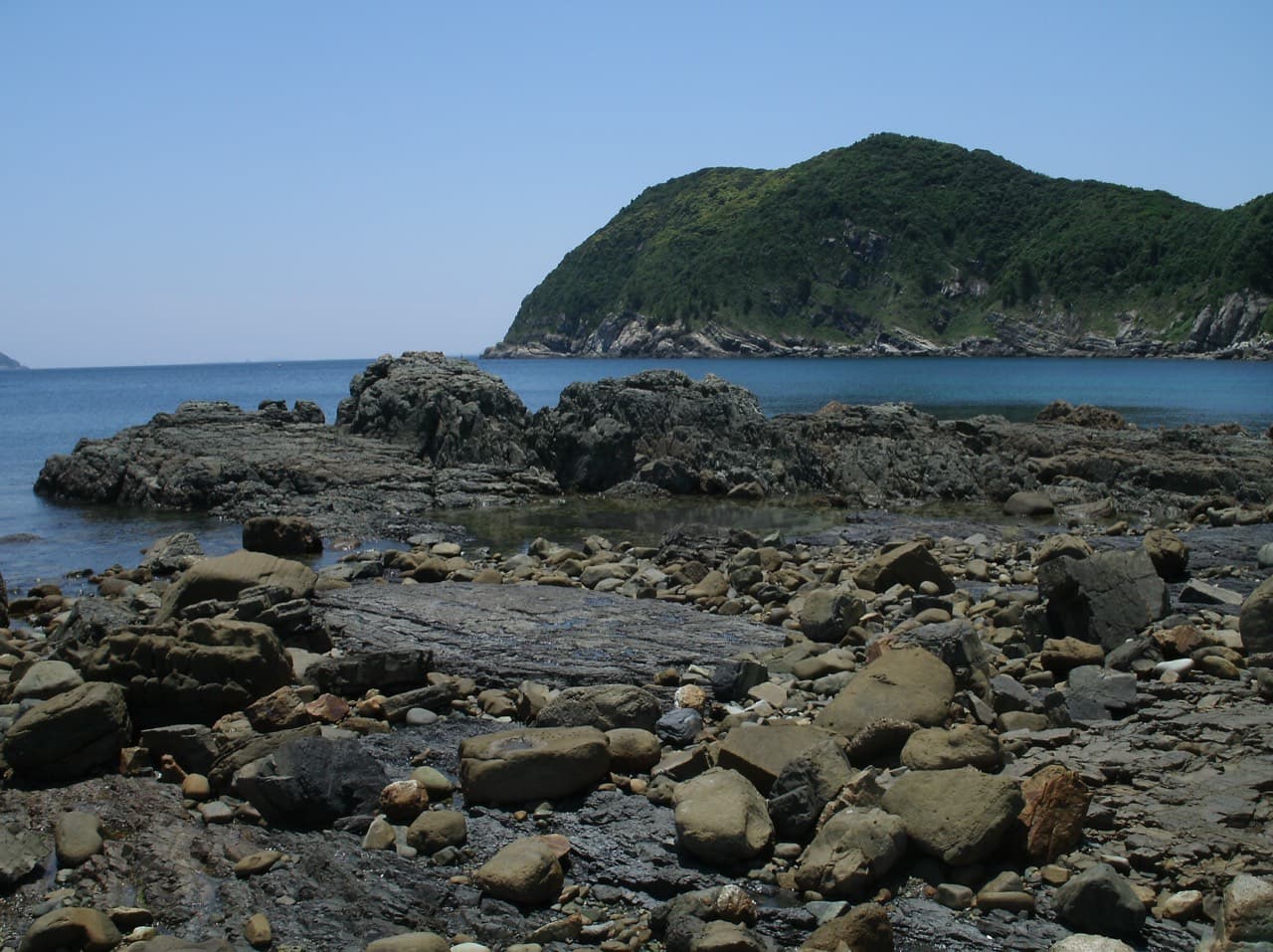 奈留島の江上集落(江上天主堂とその周辺)