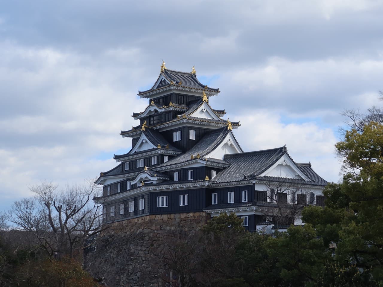 岡山城
